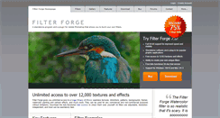 Desktop Screenshot of filterforge.com